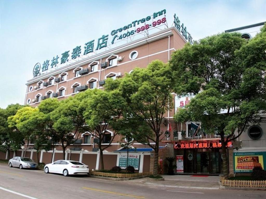 Greentree Inn Shanghai Kangqiao Industrial Zone Jinxiu Road Business Hotel Exterior foto