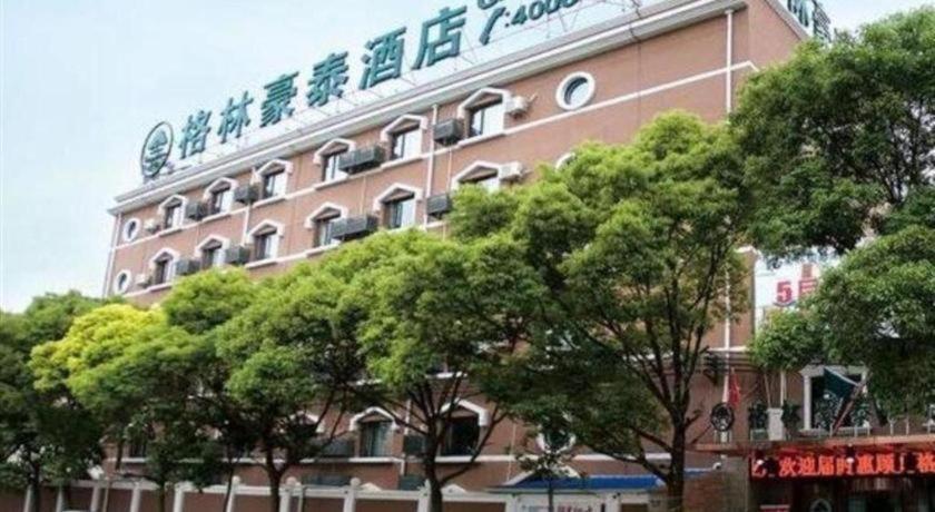 Greentree Inn Shanghai Kangqiao Industrial Zone Jinxiu Road Business Hotel Exterior foto