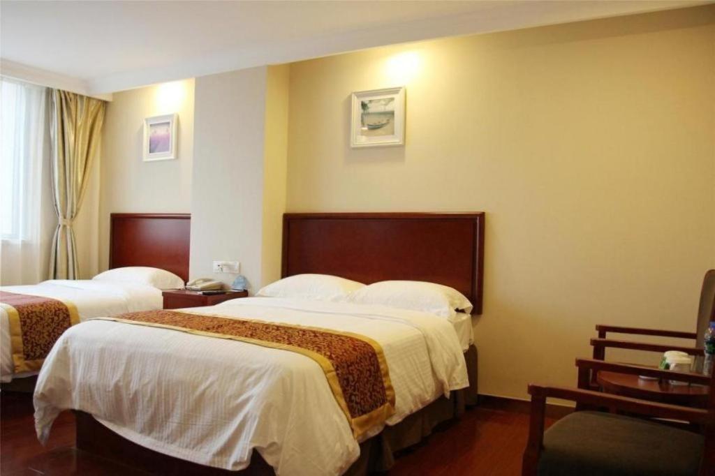 Greentree Inn Shanghai Kangqiao Industrial Zone Jinxiu Road Business Hotel Exterior foto