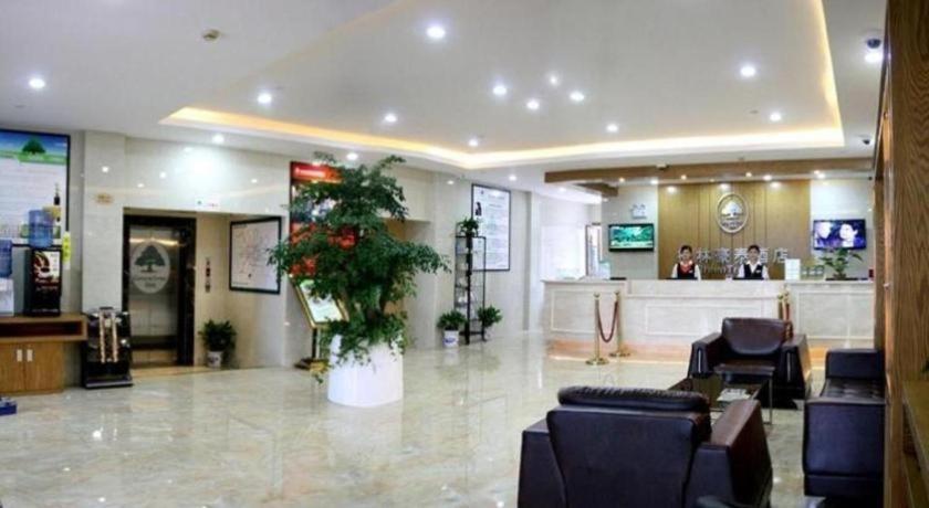 Greentree Inn Shanghai Kangqiao Industrial Zone Jinxiu Road Business Hotel Exterior foto